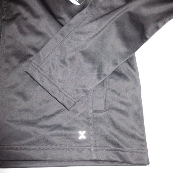 4/$14 NWT XERSION mens JACKET light weight ATHLETIC black SIZE L - Picture 5 of 11